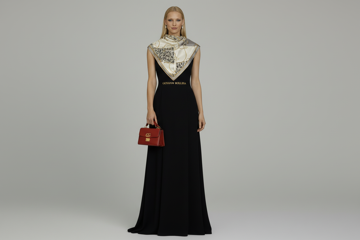 Giovanni Boulera Mulberry Twill İpek  Fular Koleksiyonu