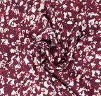 Burgundy, Patterned Silk Shawl Giovanni Boulera 43056200 200cmx65cm