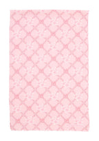 Pink Patterned Silk Shawl Giovanni Boulera 43060200 200cmx65cm