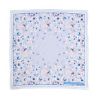 Floral Pattern Silk Scarf Giovanni Boulera 4206890 90 cm x 90 cm