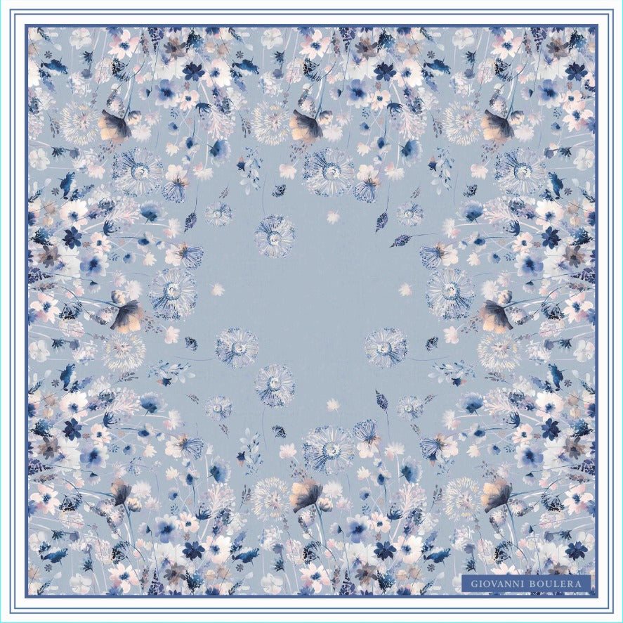 Giovanni Boulera Mulberry Twill İpek Eşarp Şal 16 momme mulberry dut ipegi kalitesinde,çift taraf baskılı,kenarları super el dikişi ile dikilmiştir,90 cm x 90 cm 