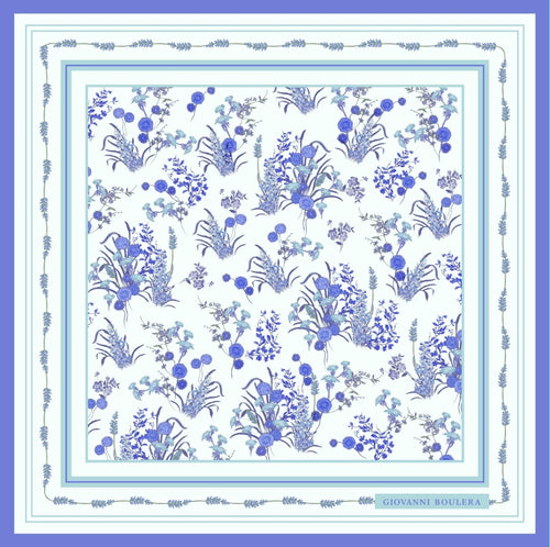 Giovanni Boulera Mulberry Twill İpek Eşarp Şal 16 momme mulberry dut ipegi kalitesinde,çift taraf baskılı,kenarları super el dikişi ile dikilmiştir,90 cm x 90 cm 