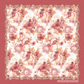 Pink Floral Silk Scarf – Giovanni Boulera 4100665 65 cm x 65 cm
