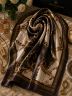 Coffee chain pattern 5101290 90cmx90cm
