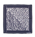 Black leopard print 5101590 90cmx90cm