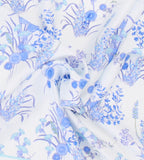 Floral Patterned Silk Scarf Giovanni Boulera 4206590 90 cm x 90 cm