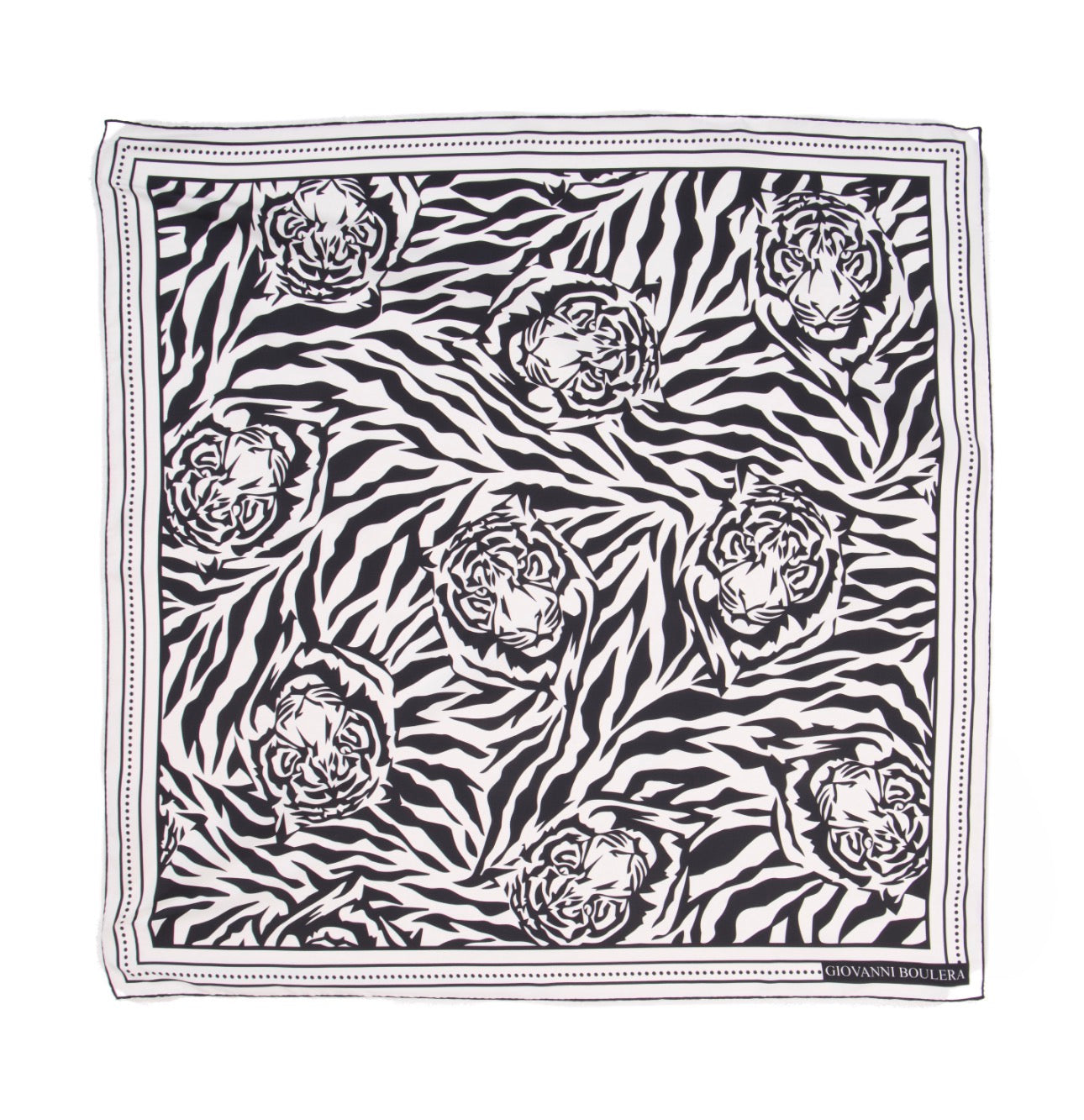 Tiger print 5100890 90cmx90cm