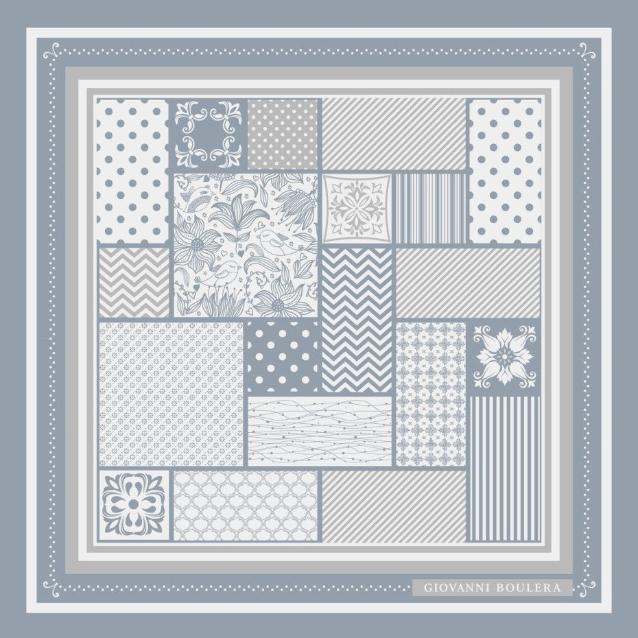 Cesur tarzınıza ilham veren altın tonlarında çiçek desenli bu 65x65 cm fular, 16 momme %100 Mulberry twill ipekten üretilmiştir. Çift taraflı yüksek çözünürlüklü dijital baskı tekniği sayesinde desen canlılığını uzun süre korur. Süper el dikişi kenar işçiliği, ürüne zarif ve premium bir bitiş kazandırır. Yumuşak, hafif ve akıcı dokusu ile hem günlük kombinlerde hem özel davetlerde şıklığınızı tamamlar. Giovanni Boulera estetiğini yansıtan bu seçkin ipek fular, Milano esintili tasarımı ve zamansız duruşuyla 