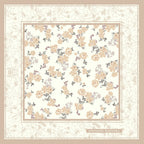 Krem Renkli Mulberry İpek Eşarp Giovanni Boulera 4301965 65cmx65cm