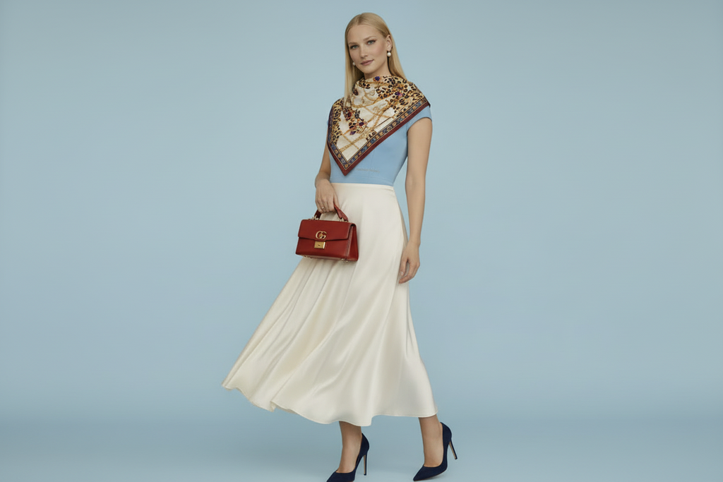 Mulberry Twill İpek Fular & Şal Koleksiyonu – 16 Momme Saf Zarafet
Mulberry Twill İpek Fular & Şal Koleksiyonumuz, doğallığın ve lüksün mükemmel birleşimini sunar. 16 momme mulberry twill ipekten üretilen her parça, zarif dokusu, akışkan yapısı ve sofistike duruşuyla stilinizi bir üst seviyeye taşır.

Mulberry ipek, yalnızca dut yaprağı ile beslenen ipekböceklerinden elde edilen en saf ve en kaliteli ipek türüdür. Bu özel lif yapısı sayesinde kumaş daha pürüzsüz, daha parlak ve daha dayanıklıdır.