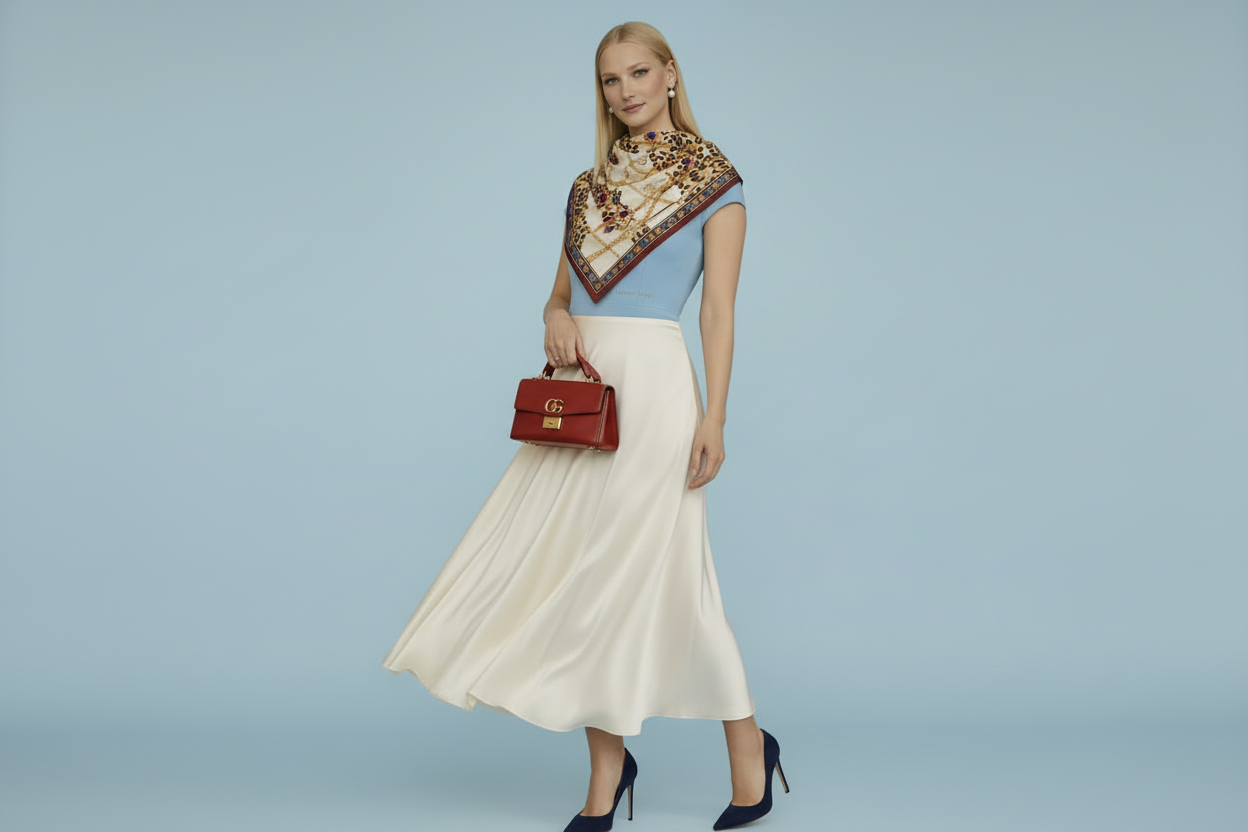 Mulberry Twill İpek Fular & Şal Koleksiyonu – 16 Momme Saf Zarafet
Mulberry Twill İpek Fular & Şal Koleksiyonumuz, doğallığın ve lüksün mükemmel birleşimini sunar. 16 momme mulberry twill ipekten üretilen her parça, zarif dokusu, akışkan yapısı ve sofistike duruşuyla stilinizi bir üst seviyeye taşır.

Mulberry ipek, yalnızca dut yaprağı ile beslenen ipekböceklerinden elde edilen en saf ve en kaliteli ipek türüdür. Bu özel lif yapısı sayesinde kumaş daha pürüzsüz, daha parlak ve daha dayanıklıdır.