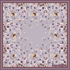 Giovanni Boulera Mulberry Twill İpek Eşarp Şal 16 momme mulberry dut ipegi kalitesinde,çift taraf baskılı,kenarları super el dikişi ile dikilmiştir,90 cm x 90 cm 