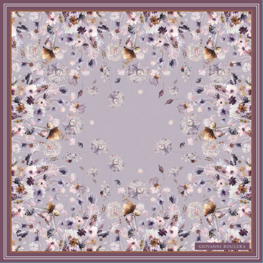 Giovanni Boulera Mulberry Twill İpek Eşarp Şal 16 momme mulberry dut ipegi kalitesinde,çift taraf baskılı,kenarları super el dikişi ile dikilmiştir,90 cm x 90 cm 