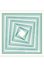 Turkuaz Renkli Kare Desenler,Çift Taraf Baskı,Süper El Dikişi,16 mm Mulberry Twill İpek Şal Fular