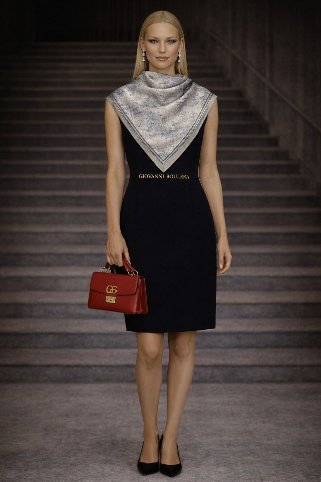 Doğal Dokulu Mulberry Twill İpek Fular 4100865-F 65cmx65cm