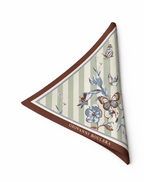 Kelebek Desenli Mulberry Twill İpek Eşarp Giovanni Boulera 4304865 65cmx65cm